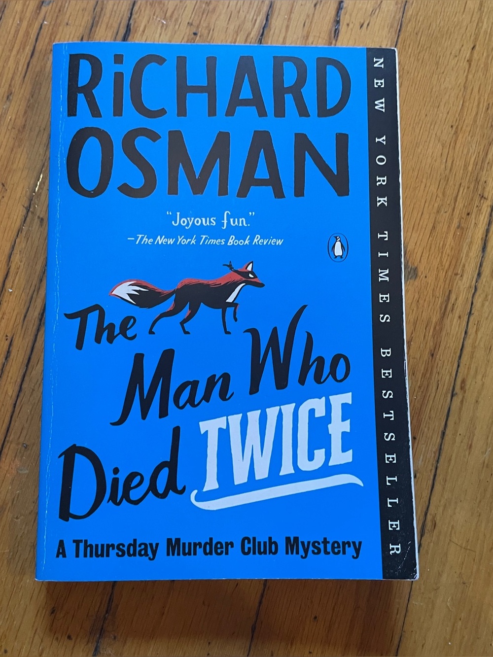 The Man The Man Who Died Twice by Richard Osman - A Thursday Murder Club Mystery